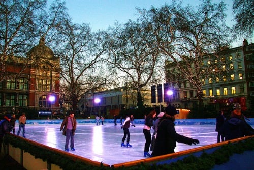 Natural History Museum Ice Rink South Kensington