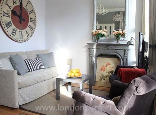 London Perfect Chelsea Vacation Rental Cozy Living Room