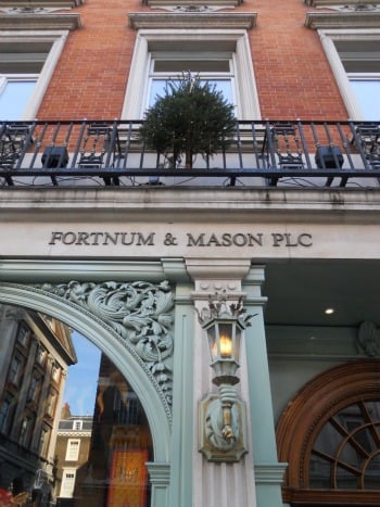 Christmas at Fortnum & Mason in London