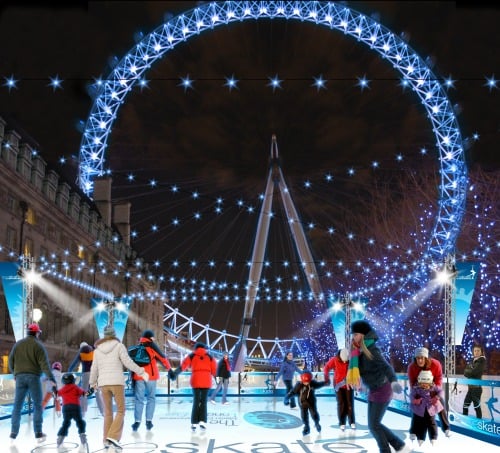Where to Go Ice Skating in London this Winter