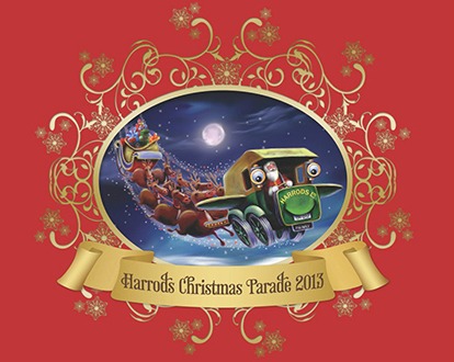 Harrods Christmas Parade London 2013