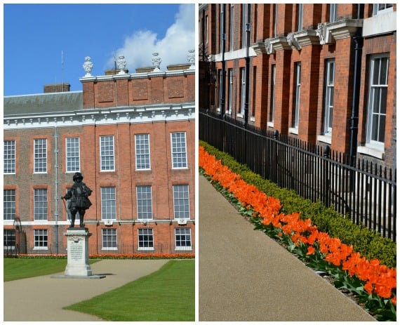 Kensington Palace William III and Orange Tulips