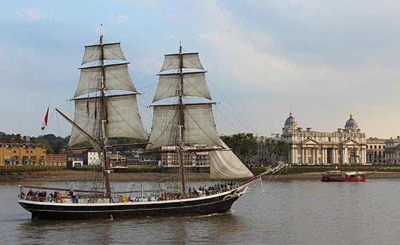 Royal Greenwich Tall Ships Festival in London