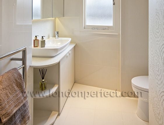 Bathroom with walk in shower
