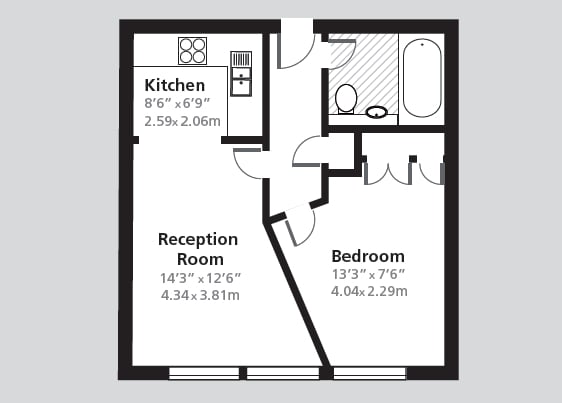 Standard One Bedroom London Vacation Rental
