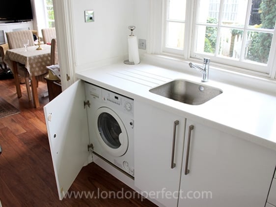 Combo washer and dryer - a great vacation rental feature!