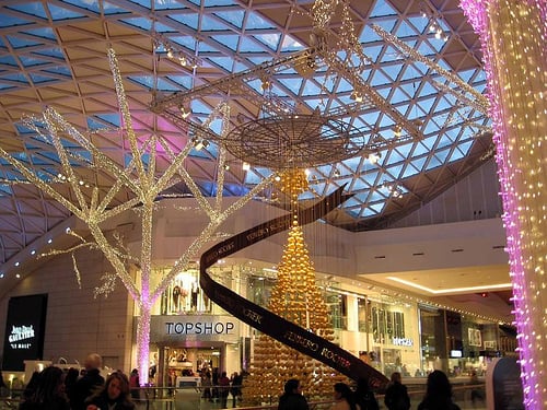 Westfield Shopping Centre in Shepherd's Bush