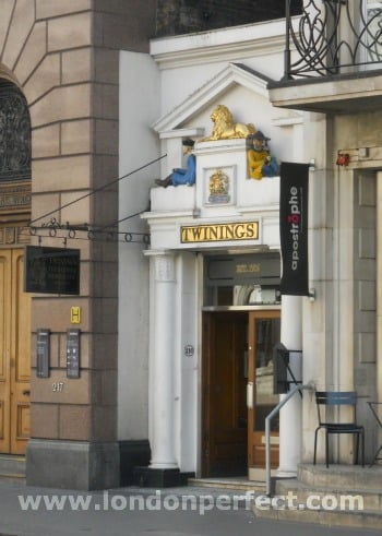 London Perfect Vacation Rentals Strand Twinings Tea Shop Twinings Tea Shop in London on the Strand