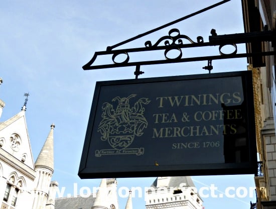 London Perfect Vacation Rentals Strand Twinings Tea and Coffee Shop Historic Twinings Tea Shop in London