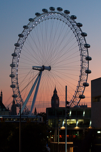 Valentine's Day on the London Eye