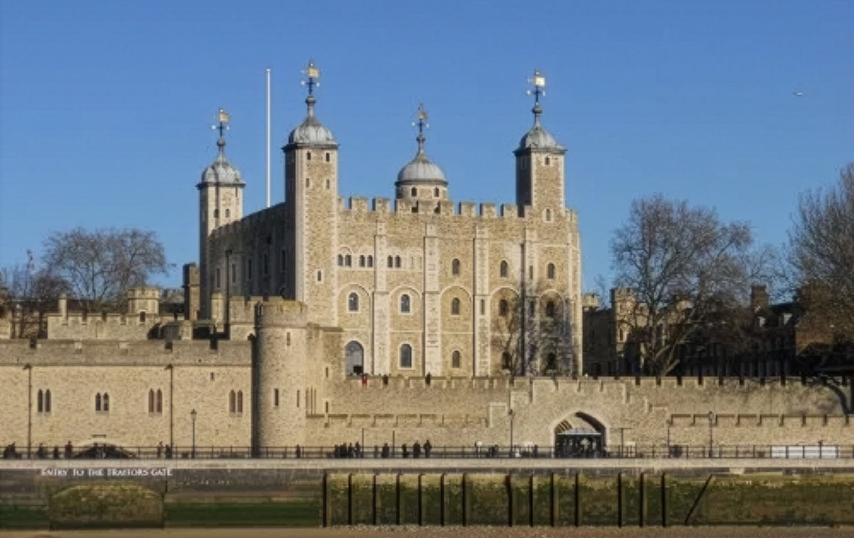 Go Ice Skating under the formidable walls of the Tower of London