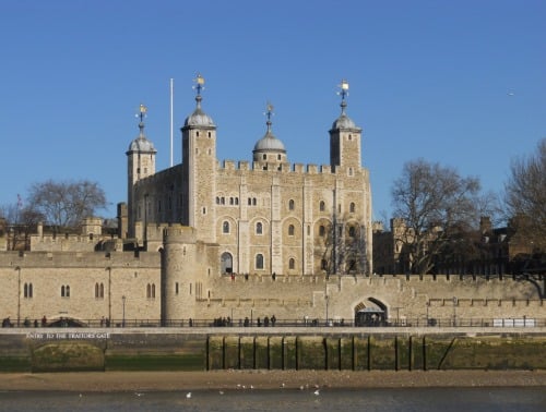 Ice Skating at the Tower of London