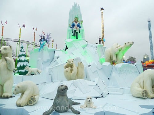 Winter Scene Winter Wonderland Hyde Park London