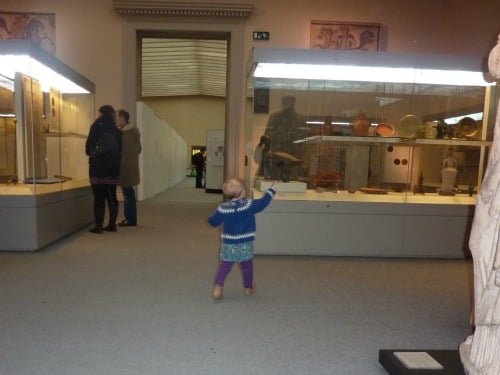 Visiting the British Museum with a toddler