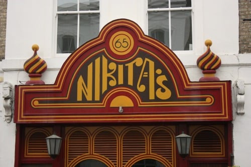Nikita's Russian Restaurant in Chelsea London