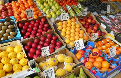 Fruit Vendor at Portobello Road Market Notting Hill small