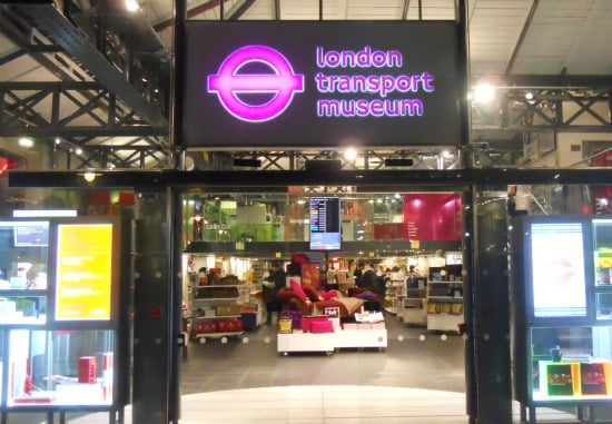 London Transport Museum Covent Garden Gift Shop