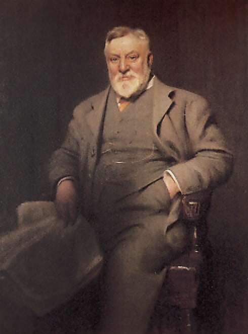 Arthur Lasenby Liberty, founder of the Liberty department store in the 19th century. His eye for beauty and exciting design is what continues to define Liberty today.