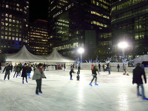 Canary Wharf Ice RInk