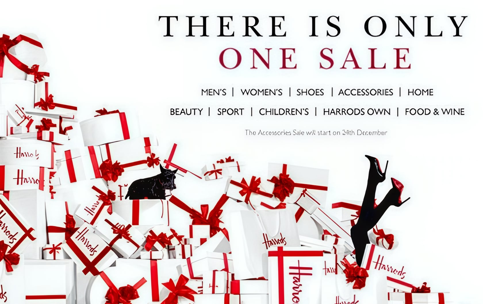 Don't miss THE shopping sale of the year at Harrods this holiday season!