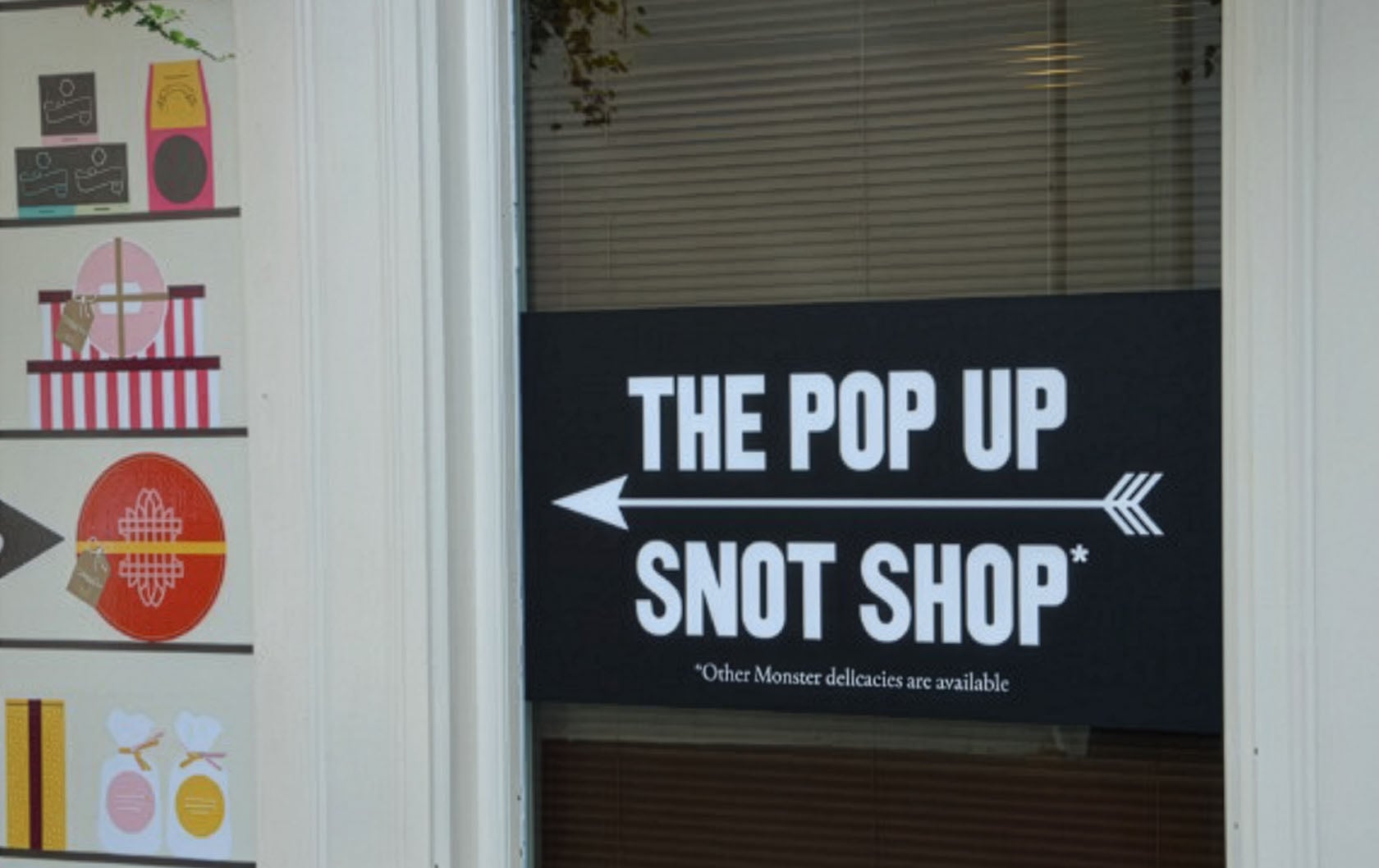 The pop up WHAT shop?!?
