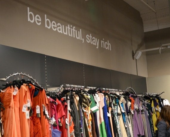 Be beautiful stay rich