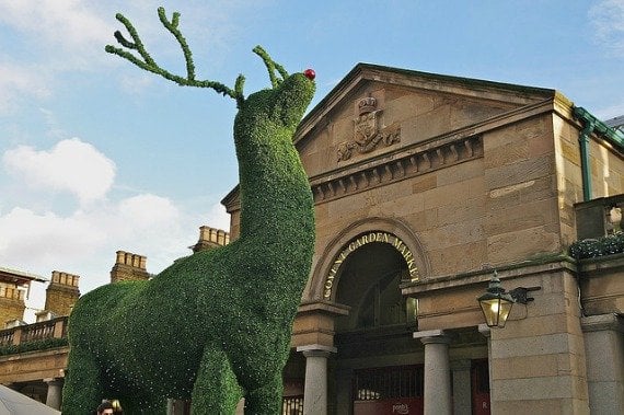 Christmas Shopping Covent Garden London