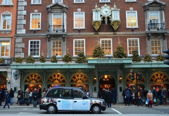 Christmas and Holiday Shopping Fortnum Mason London