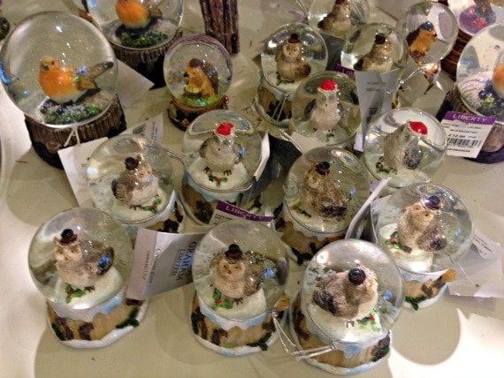 Cute little snow globes