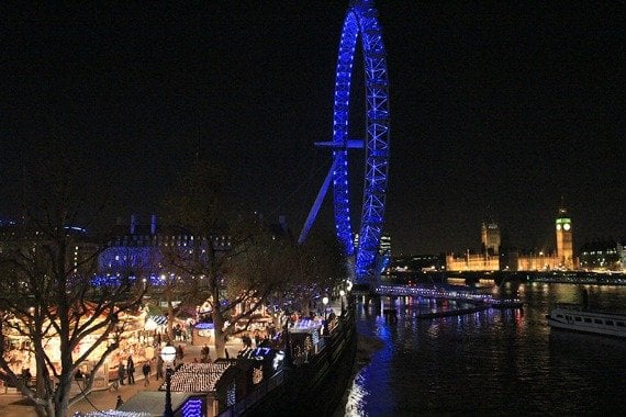 Southbank Christmas Market London