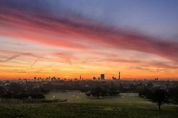 View of London from Primrose Hill