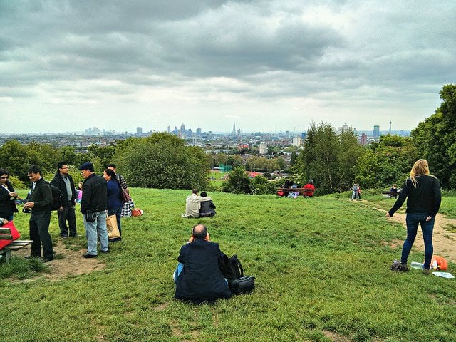View of London from Parliament Hill