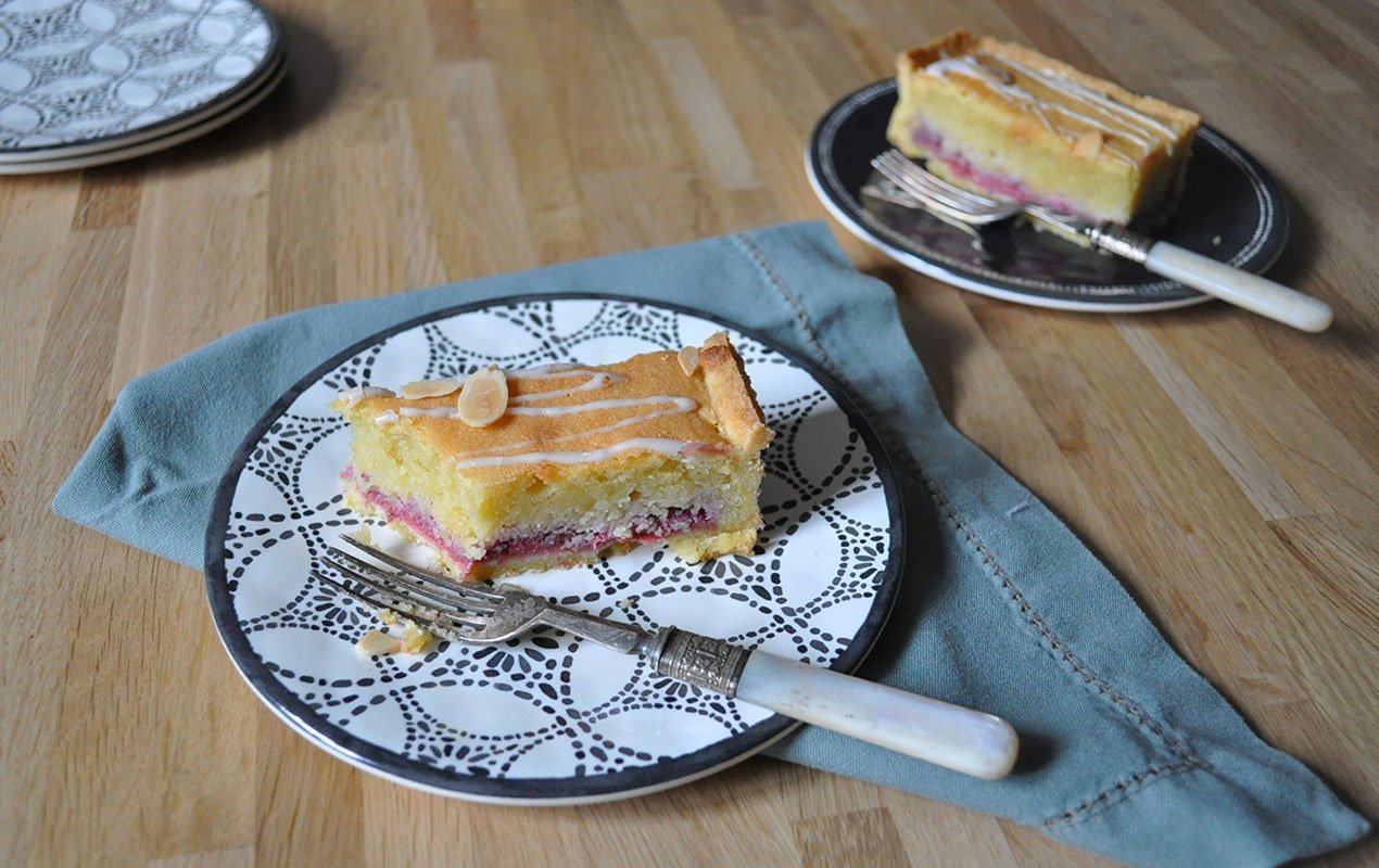 Recipe For Raspberry And Frangipane Bakewell Bars 