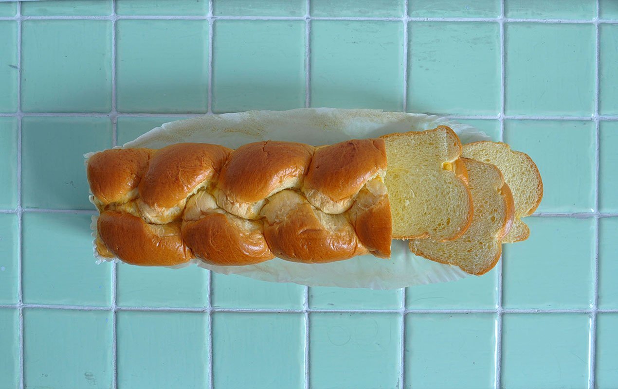 French toast brioche ingredient shot