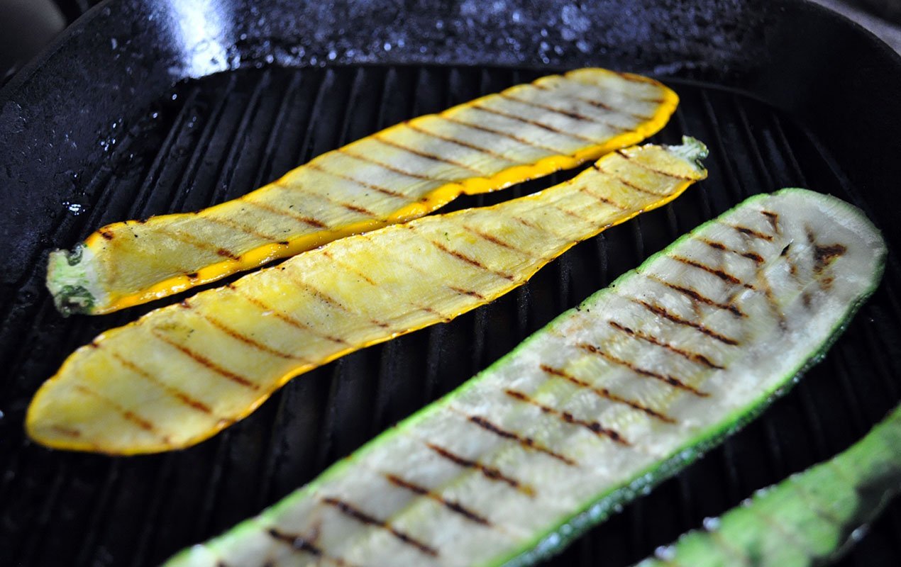 stilton-quiche-oco-griddled-courgettes