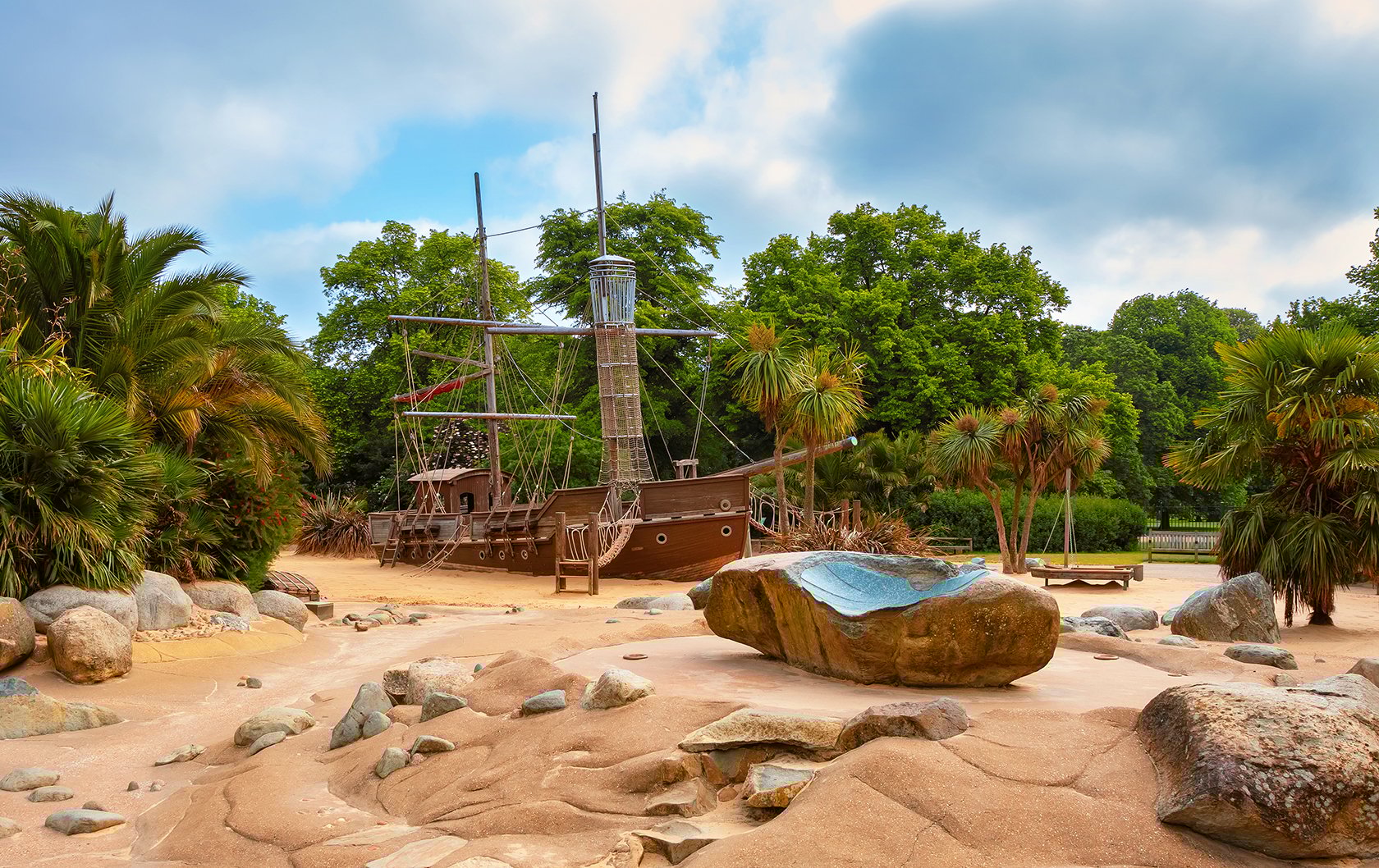 Pirate Ship at the Diana Memorial Playground