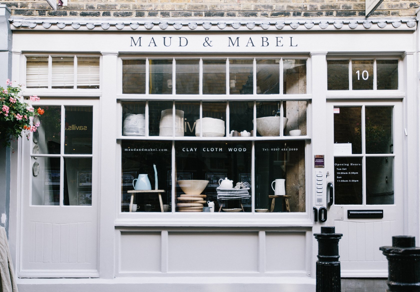 Maud & Mabel storefront in London