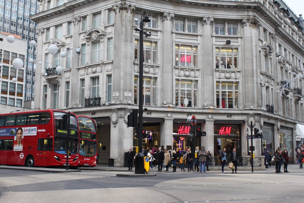 Shopping Along Oxford Street