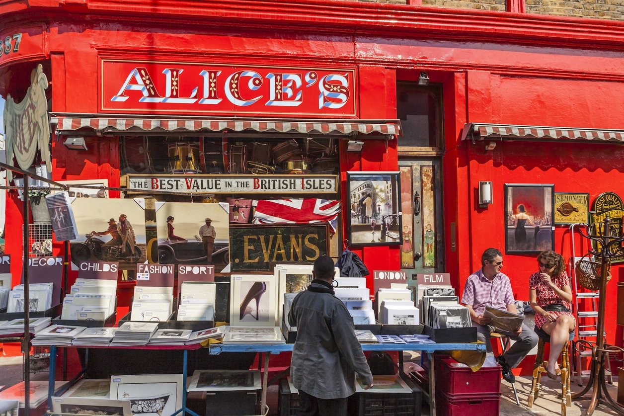 Shopping in Notting Hill