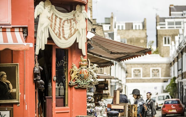 Guide to Shopping on Portobello Road in London’s Notting Hill