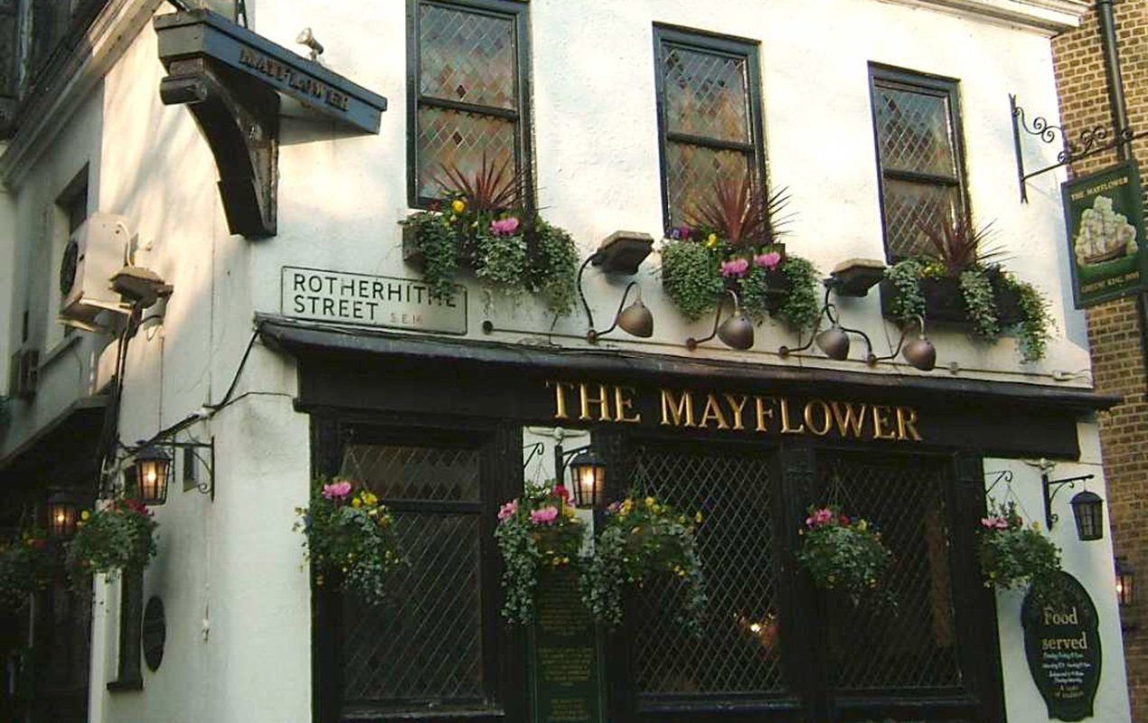 \"Mayflower-pub\"