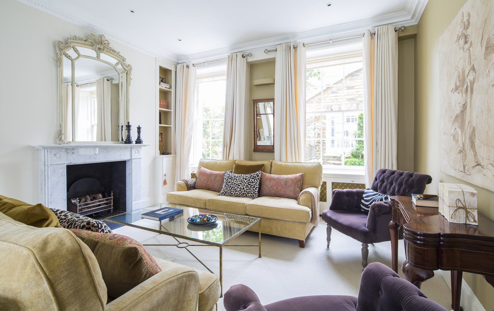 London apartments with fireplaces by London Perfect