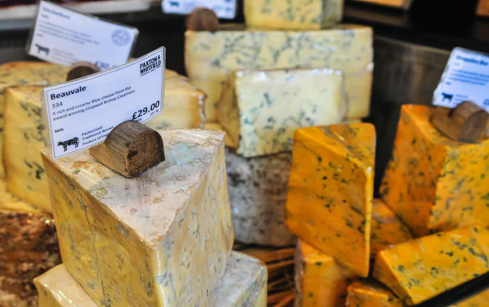 Delicious Food Souvenir Stores In London by London Perfect British Cheese