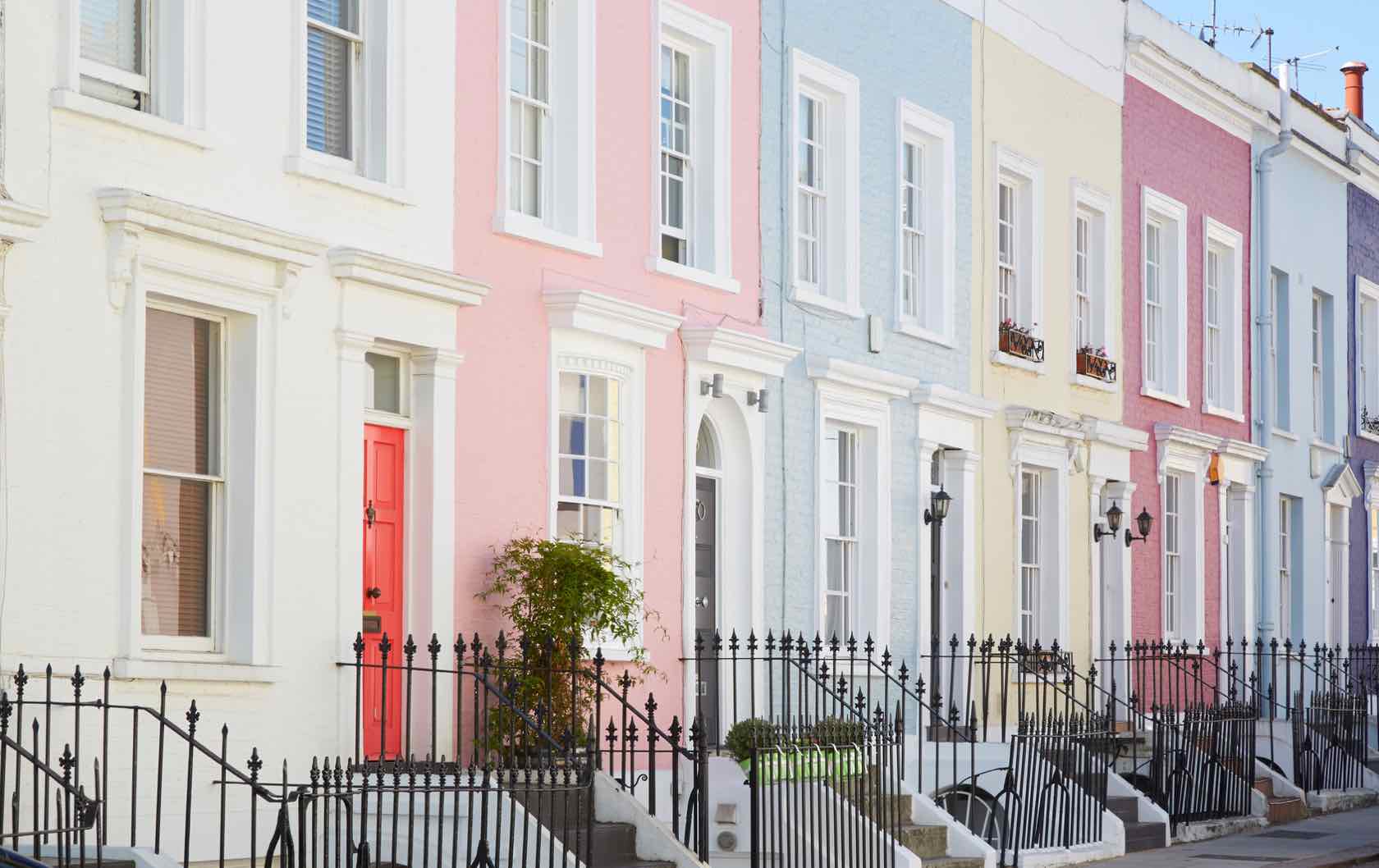 Notting Hill's Most Colorful Streets