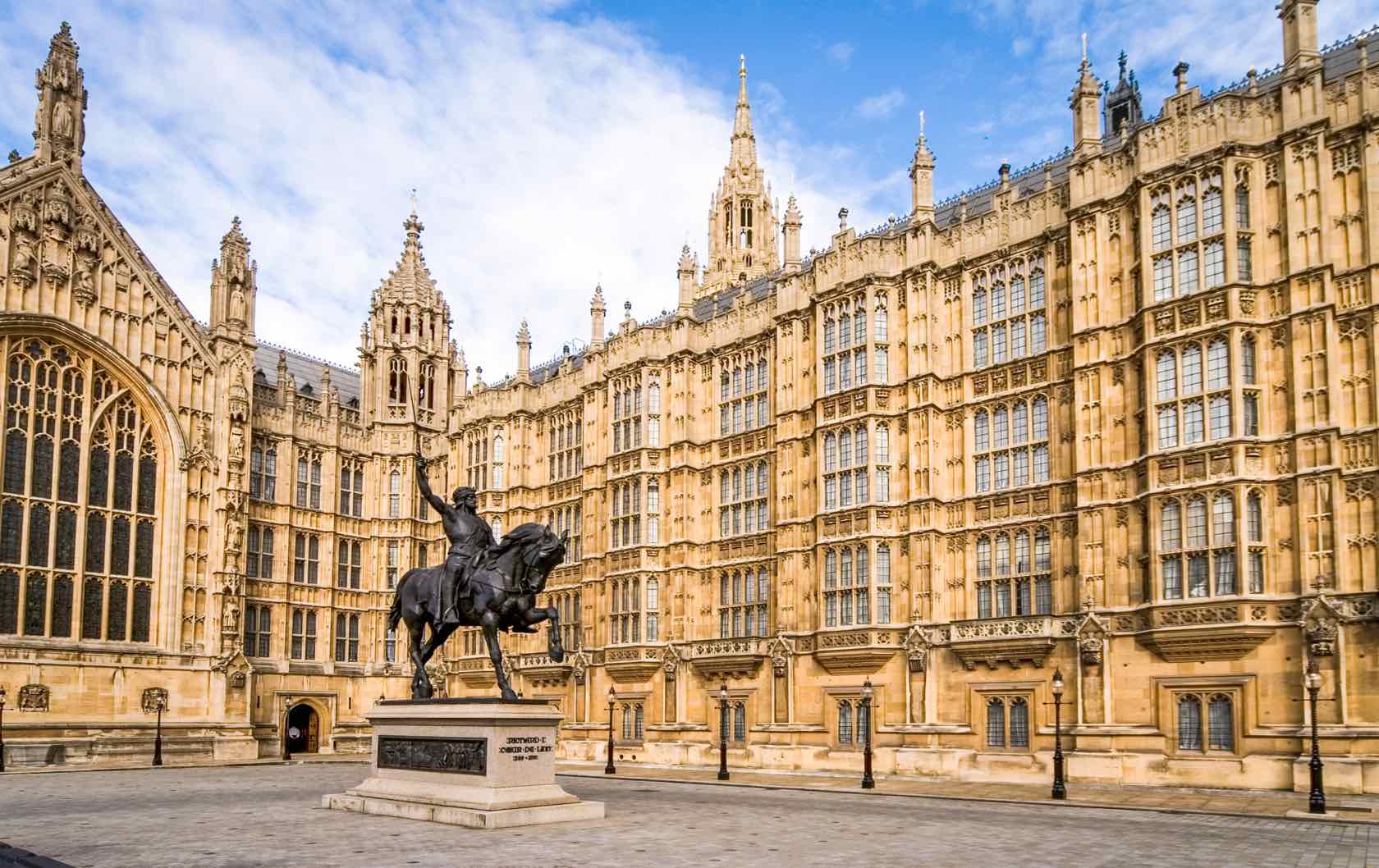 Guy Fawkes Day in London Parliment Building