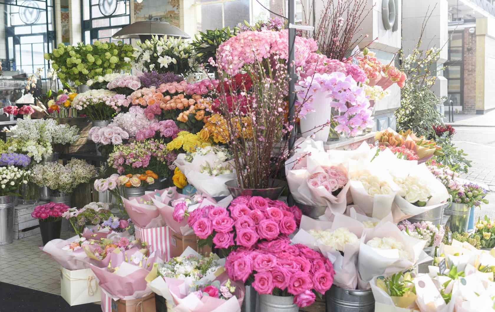 London flower shop