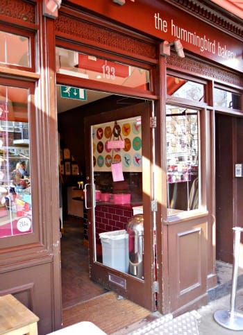 The Hummingbird Bakery on Portobello Road in Notting Hill
