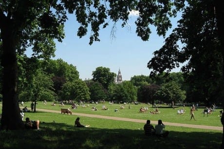 St James's Park London Big Ben