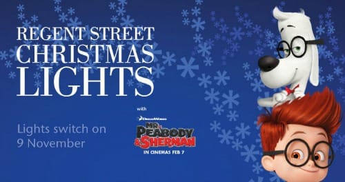 Regent Street Christmas Lights 2013
