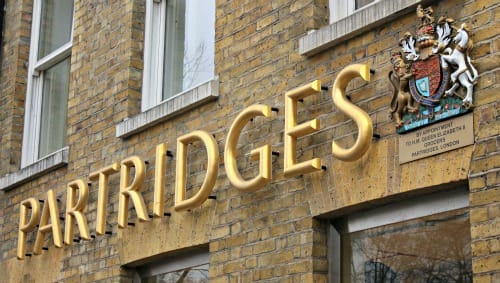 Partridges in Chelsea London